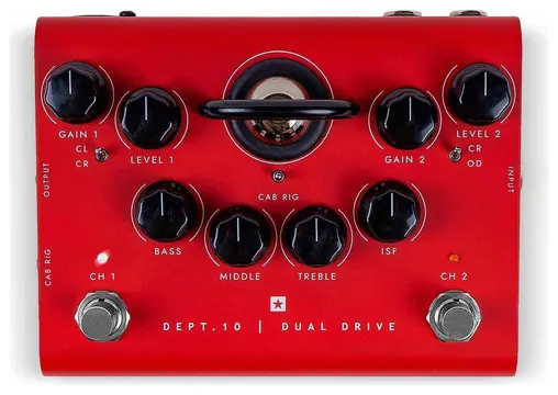 Blackstar - DEPT 10 Dual Drive- VALVE POWERED DUAL DRIVE PEDAL