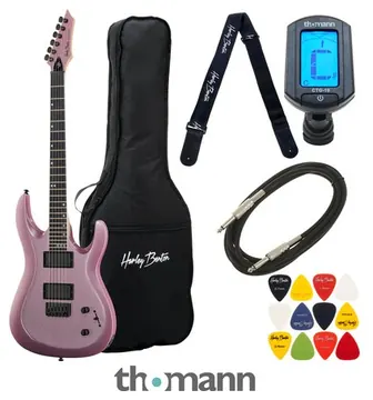 Harley Benton R-446 Plum Metallic Bundle