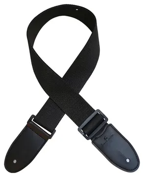 Correia Guitarra Em Nylon SOUNDSATION PP-BK Preto