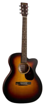Martin OMC-10E Modern Satin Fichten-Burst/Sapele