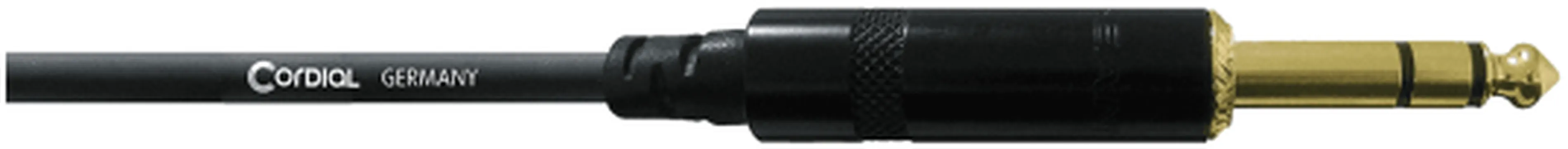 Cordial Mini-Jack/Jack Stéréo 1.5m CFM1.5WV