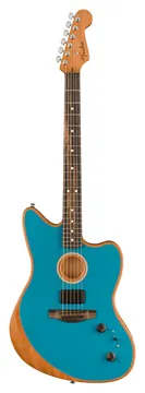 Fender Jazzmaster American Acoustasonic Ebo Ocean Turquoise