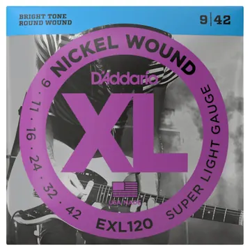 D Addario E-Gitarresaitensatz EXL120, 009-042