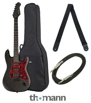Harley Benton ST-20HSS SBK St. Series Bundle