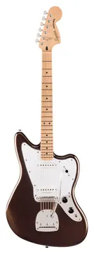 Squier Affinity Series Jaguar Electric Guitar, Maple FB, Mystic Metallic Brown
