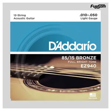 Daddario Encordoamento Daddario Para Violão Aço 010 EZ-940| Fujisom
