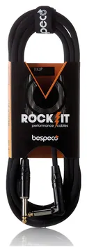 Bespeco Cavo Strumenti Jack Mono Jack Mono Pipa Mt 6 Rockit Guaina Rigata