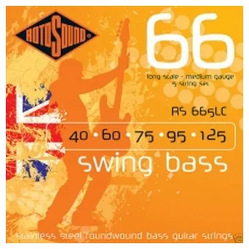 Rotosound Swing Bass RS-665-LC 5 Snarige Basset