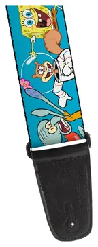 Buckle Down Spongebob Guitar Strap - Fun and Vibrant Accessory for Musicians