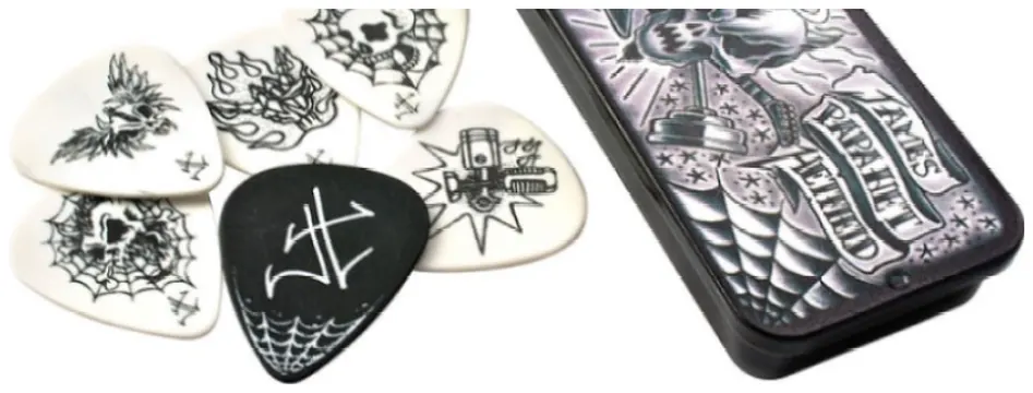 Dunlop Palheta Dunlop James Hetfield