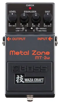 Boss MT-2W Metal Zone Waza Craft Distortion Pedal