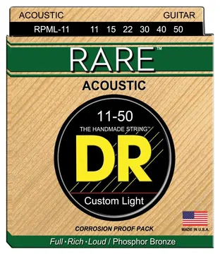 DR Strings Corde Chitarra Acustica DR Rare Acoustic 11-50