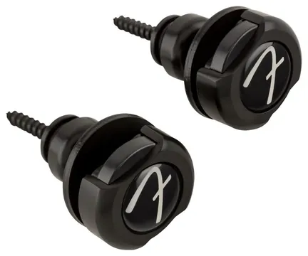 Fender Infinity Strap Locks Black Ganci per tracolla