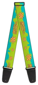 Buckle Down Scooby Doo Mystery Machine Guitar Strap