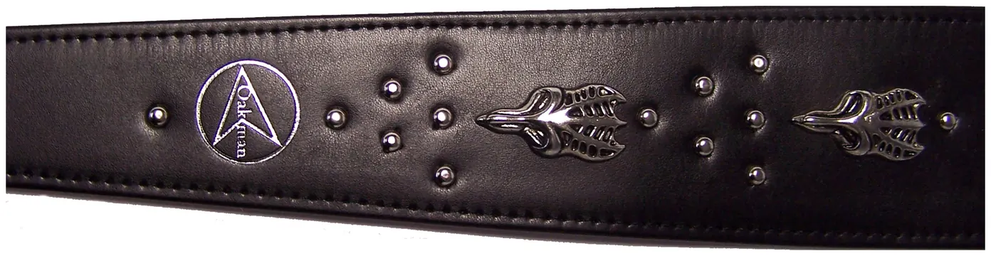 Oakman 06D Leather Strap with Metal Details | Monster