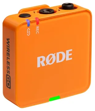 Rode Wireless Go Gen 3 Dual Orange Digitales Drahtlos-Mikrofonsystem