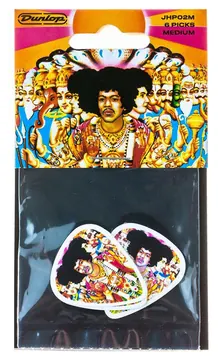 Dunlop Jimi Hendrix Bold as Love Signature Pick Pack