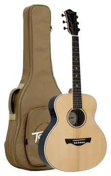 Tagima Barrie Canada NTOP Natural Satin Mini Auditorium Aço Pré Fishman C/ Bag