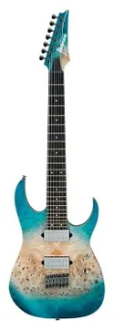 Ibanez de 7 Cuerdas Ibanez RG1127PBFX-CIF Caribbean Islet Flat con Funda