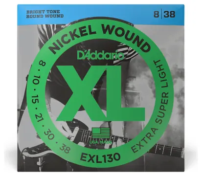 D'addario EXL130 8-38 Electric Guitar Strings