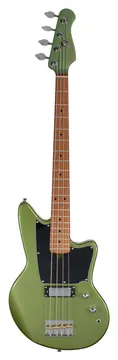 Ashdown CAPRI-OG The Capri 30 Onyx Green Metallic Roasted Short-Scale E-Bass
