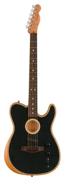 Fender Acoustasonic Player Telecaster BRSH BK