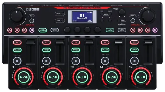 Boss RC-505MKII Desktop Loop Station 2 Pistes - Enregistrement 13H