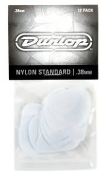 Dunlop 44P38 1 Sachet 12 Mediators Nylon 0.38 MM