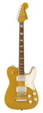 Squier Limited Edition Paranormal Troublemaker Telecaster Deluxe Aztec Gold
