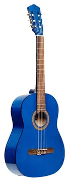 Stagg SCL50 3/4-BLUE Blauwe klassieke gitaar