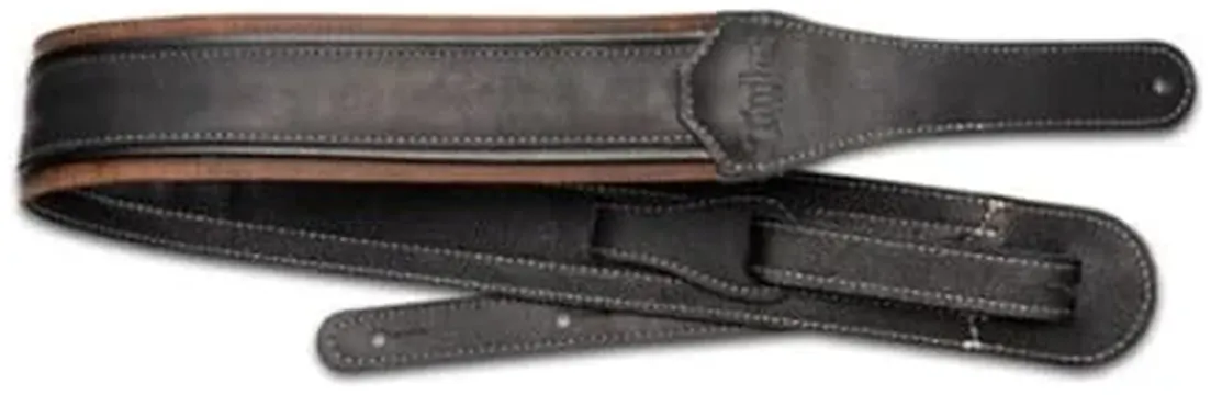 Taylor Fountain Strap, Leather, 2.5", Weathered Brn