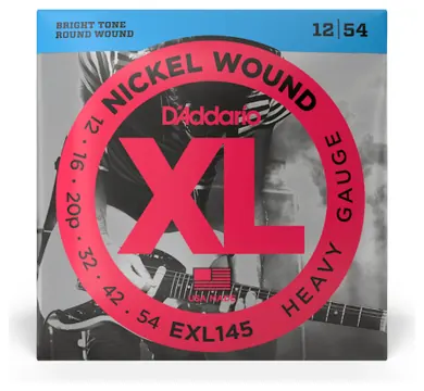 D'Addario EXL145 Electric Guitar Strings 12-54