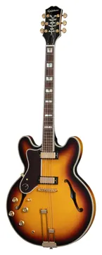 Epiphone Sheraton Vintage Sunburst Left Handed