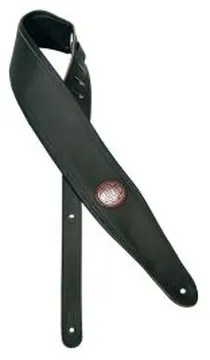 Gaucho Deluxe Extra Long Guitar Strap - Black