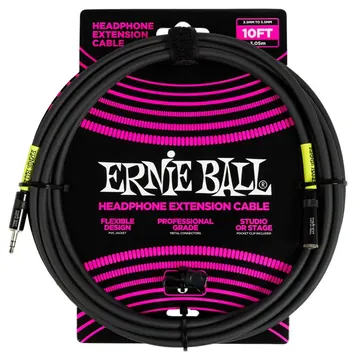 Ernie Ball - 6424 Prolunga Cuffie Trs Jack Piccolo 3M