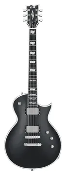 ESP 2EIIB-BLKS "eclipse EC-II" Guitare Electrique Noire Satinée