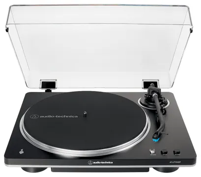 Audio-Technica AT-LP70XBT-BS Giradischi a cinghia automatico Bluetooth Nero/Sil.