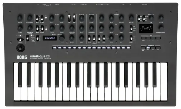 Korg Minilogue XD (37-note Slim Key Analogue Synthesizer)