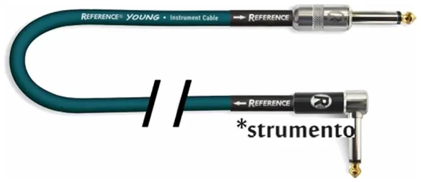 Reference YOUNG-GN-JvJR-6-R Cavo Young per chitarra e basso 6 metri 90°