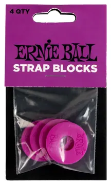 Ernie Ball 5618 Strap Blocks Gurtsicherungssystem, lila