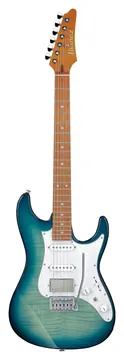 Ibanez AZ22S1F-TXB IBANEZ AZ E-Gitarre 6-String - Transparent Turquoise Burst