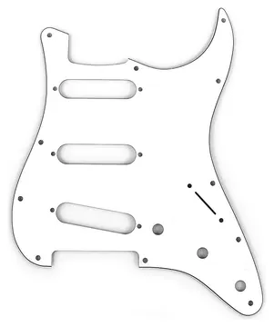 Fender Genuine Replacement Part 0991374000 pickguard Strat®