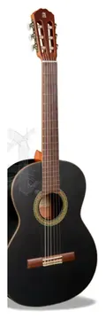 Alhambra 1C Black Satin Classical Guitar