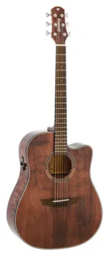 Strinberg Diamond DD1C Folk com Afinador - Smoked Gloss