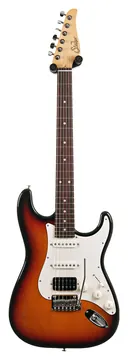 Suhr Classic S Antique 3 Tone Sunburst HSS Rosewood Fingerboard #93391