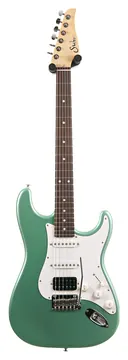 Suhr Classic S HSS Cactus Green Metallic Rosewood Fignerboard SSCII #87631