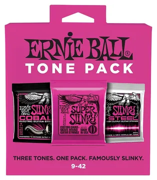 Ernie Ball P03333 Super Slinky 9-42 Electric Tone Pack
