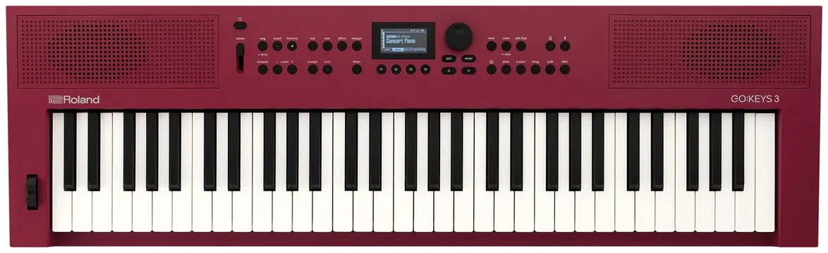 Roland Go Keys 3 - 61 key keyboard in Dark Red