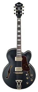 Ibanez AF75G-BKF Schwarz matt Af Artcore