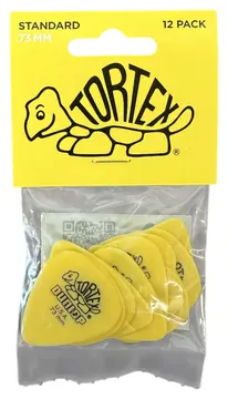 Dunlop Tortex 0,73 Picks Player's Pack 12 Pack Plektrum Set 0,73 mm